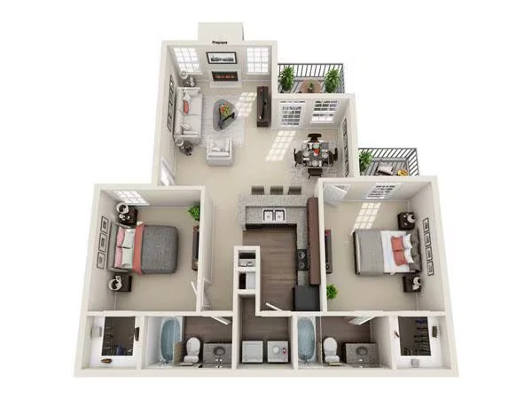 Salerno B 1504 floor plan